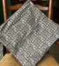 A pair of grey black and orange combo piped cushion covers. Zipped on one side. - Image 4