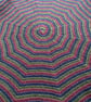 Lullaby Crochet Blanket - Black-and-Blue Berry - Image 3