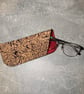 Glasses Case - Antique Crackle & Red Wine - Image 1