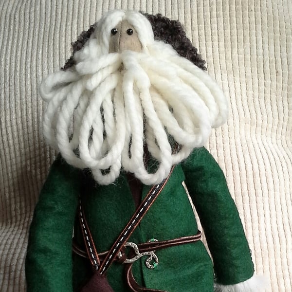 Felt 'traditional' Father Christmas - made to order
