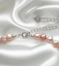 Irregular Freshwater Pearl Necklace in Sterling Silver – Meaningful Gift - Image 6