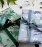 Gift Wrap single sheet with tag - Toucans, Parrots and Tropical Plants - Image 5