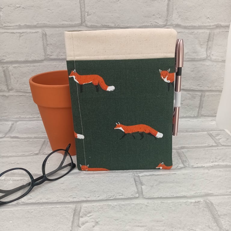 A5 book reuseable fabric book cover, student gift, reusable book cover, worldmap