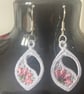 Homemade  Free Standing Lace Earrings - Image 3
