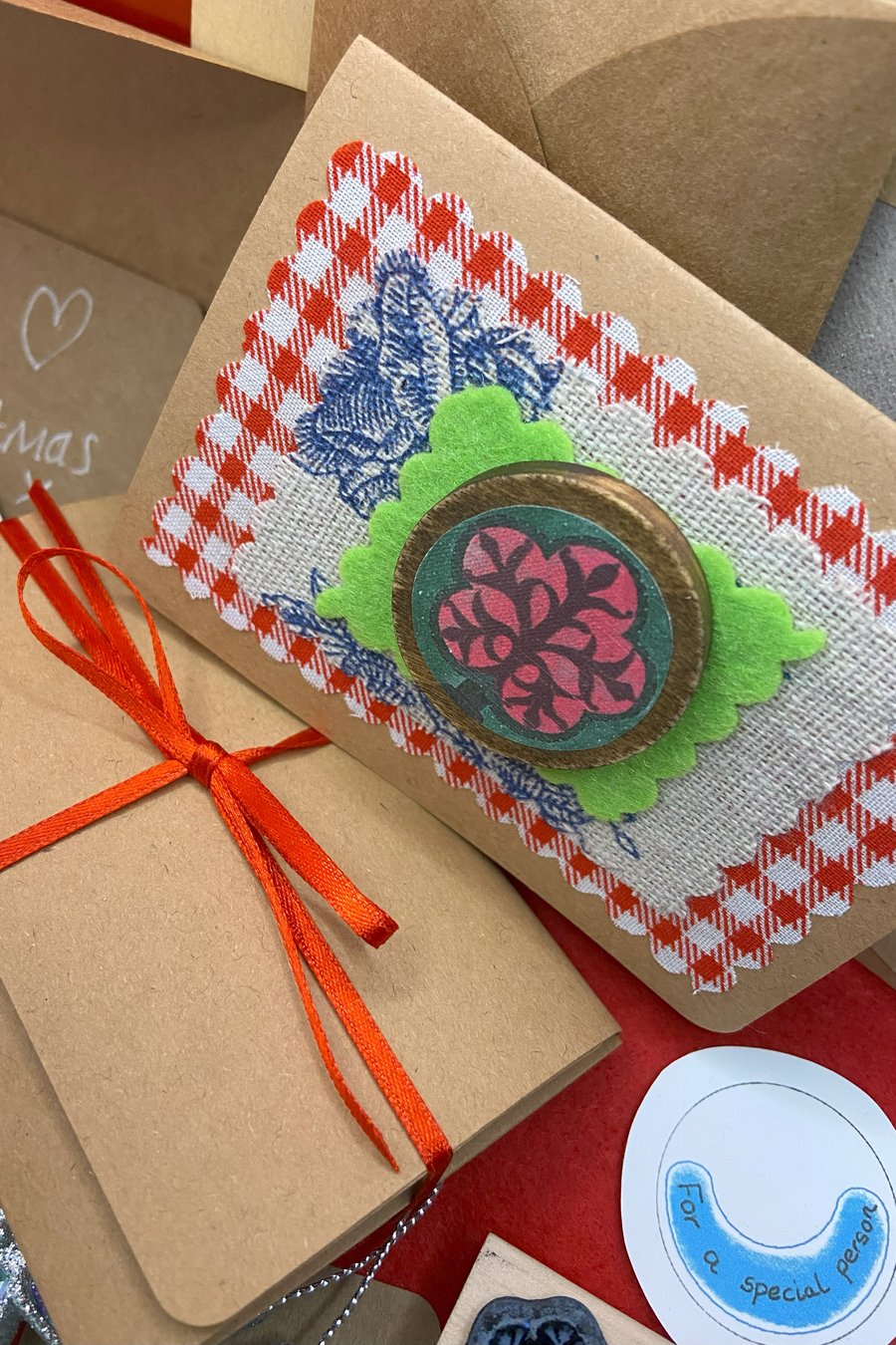 Wooden Brooch with tree motif perfectly imperfect