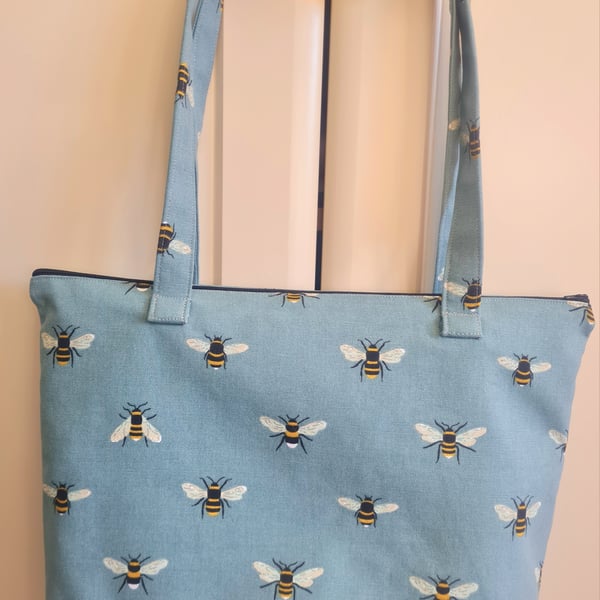 Handbag made in Sophie Allport  Bee fabric