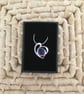 Handcrafted Tri-Coloured Heart Pendant - Image 7
