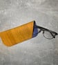 Glasses Case - Mustard & Denim - Image 1