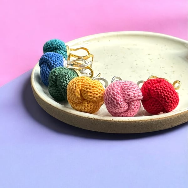 Chunky Knot Ring – Bold, Adjustable Statement Jewellery
