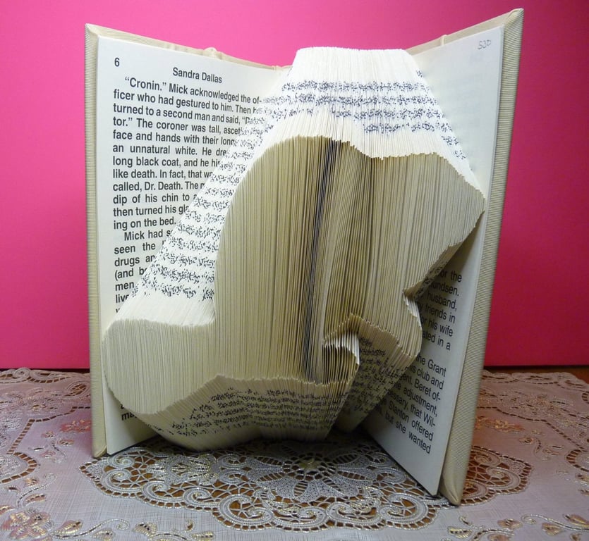 Beaver MMF Book Folding Pattern - EMAILED PDF PATTERN