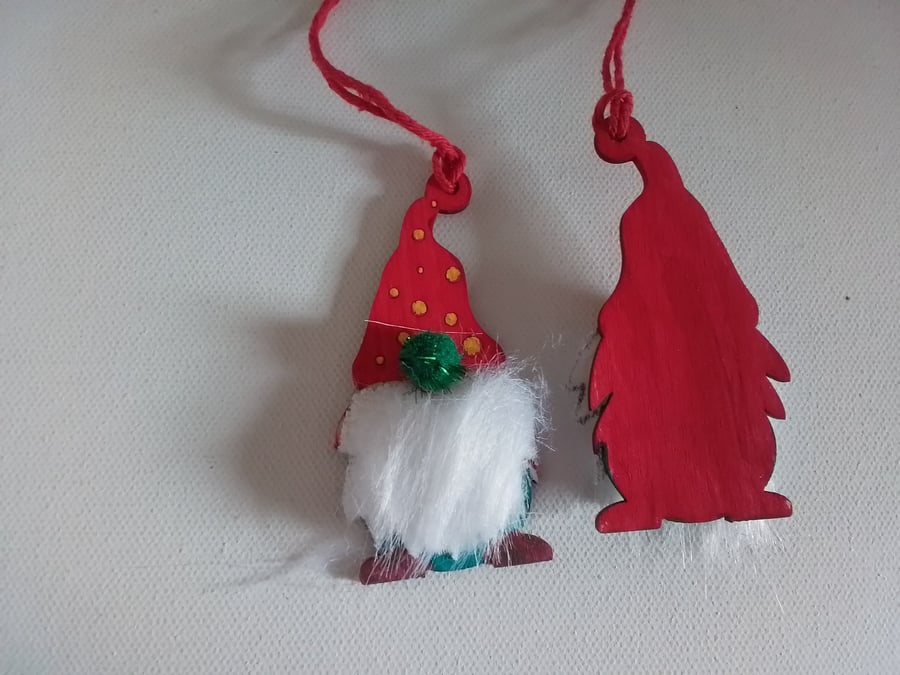Christmas decoration. Gonk. Gnome. Hanging decoration. Ref 484