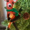 Russet Festive Fox with Drink