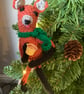 Russet Festive Fox with Drink