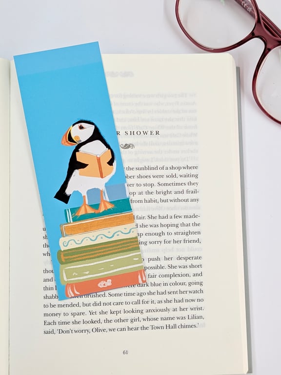 Bookmark  puffin books bookmark and card