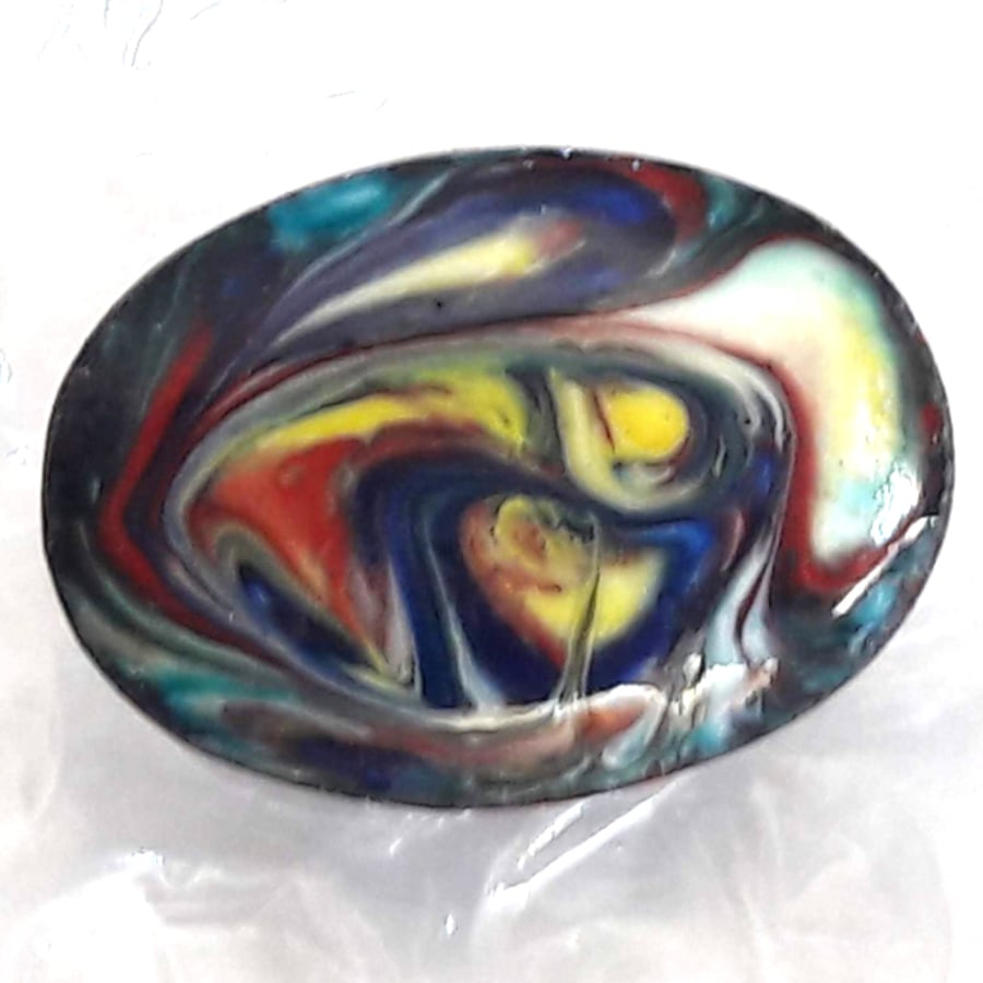 small scrolled brooch (no 1)