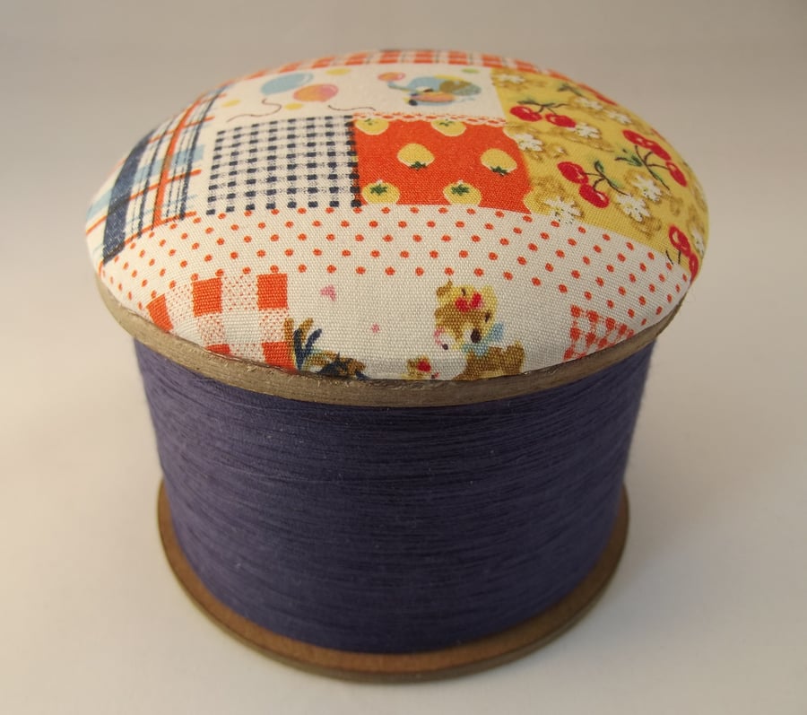 Cotton Reel Pin Cushion