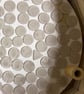 Handmade Ceramic Dahlia brooch, Hand Made Pottery Badge - Image 6