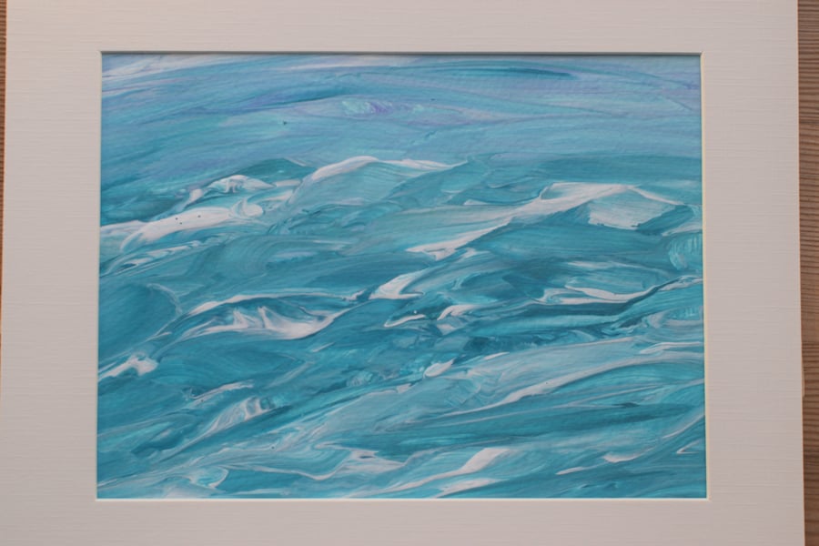 Atlantean Waters 3 ( From a series of 5 paintings )