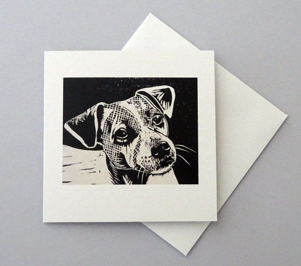 Jack Russell Terrier Card - Personalised Custom Card, dog dad, dog mum