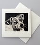 Jack Russell Terrier Card - Personalised Custom Card, dog dad, dog mum - Image 1
