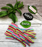 Handmade Fused Glass Leaf Shaped Plant Name Label  - Image 10