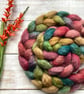 Gotland Spinning fibre 100g Hedge Haw and Sloe