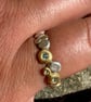Gold, silver, diamonds and aquamarine ring. Handmade & hallmarked - Image 2