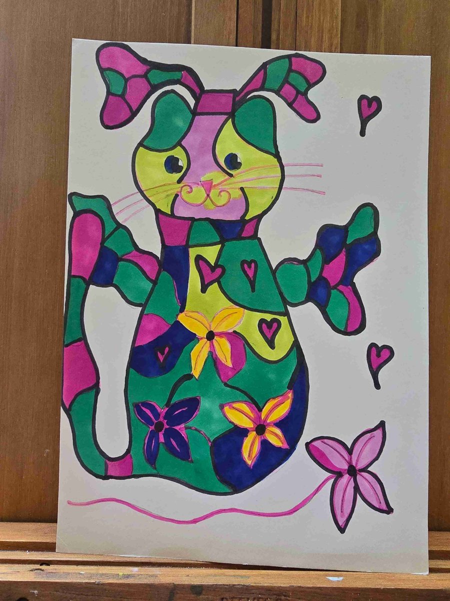 Fairy Cat Drawing 