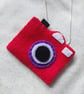 Handmade bold felt camera necklace - Image 1