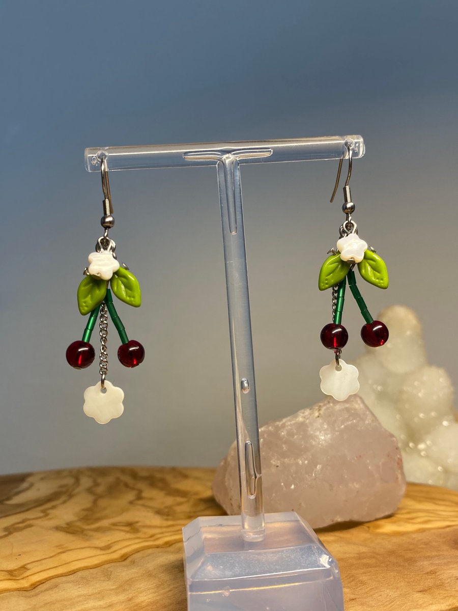 Cherry Blossom Earrings 