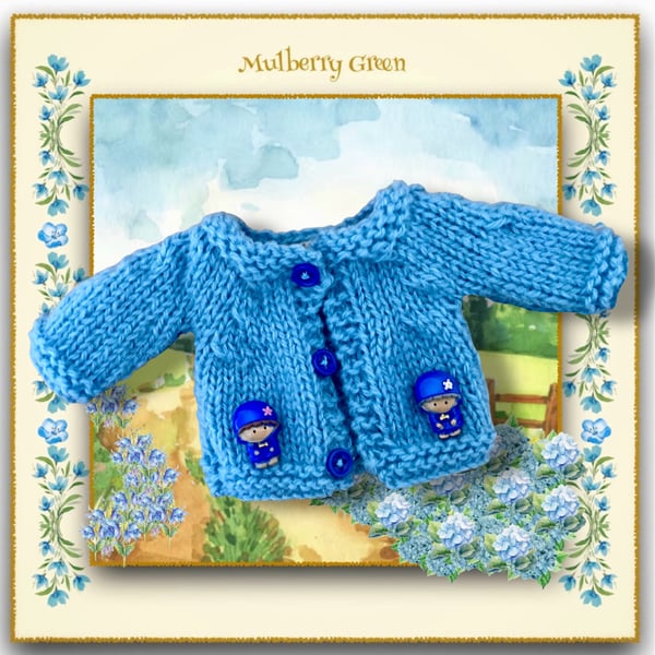 Cornflower Blue Cardigan 