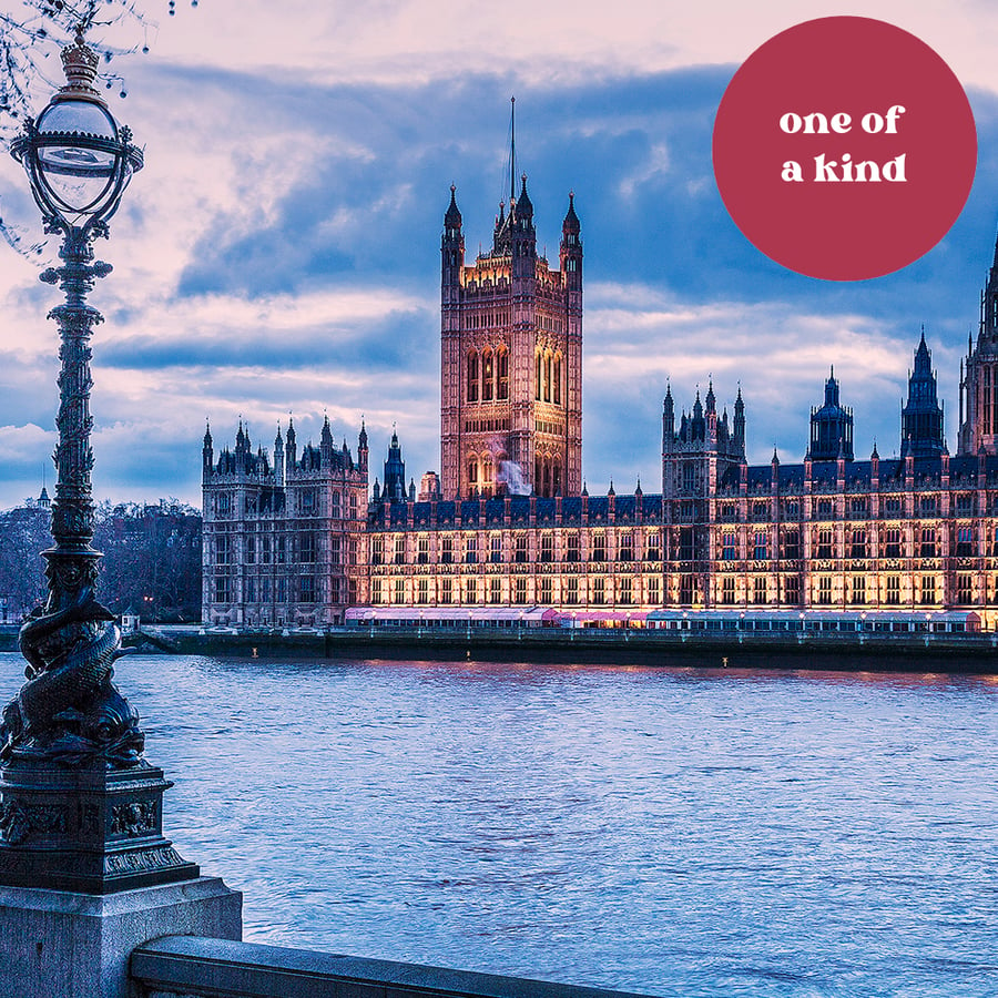 London House of Parliament River Thames Palace of Westminster - Free UK Postage!