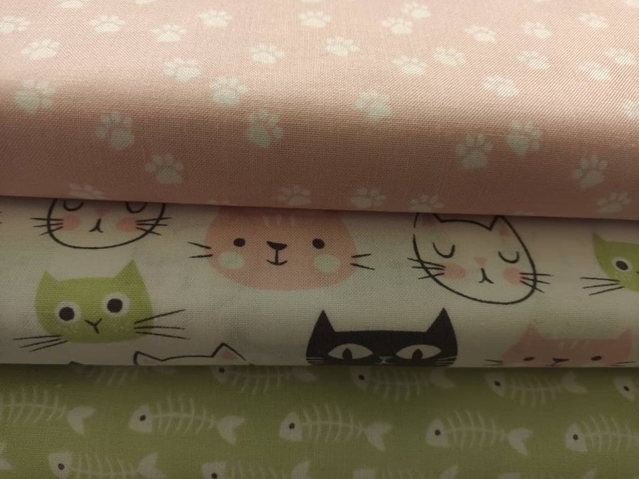 Riley Blake Purrfect Day Fabric