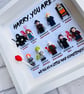 Horror Halloween Customised 10 Figure Minifigure Frame - Image 2