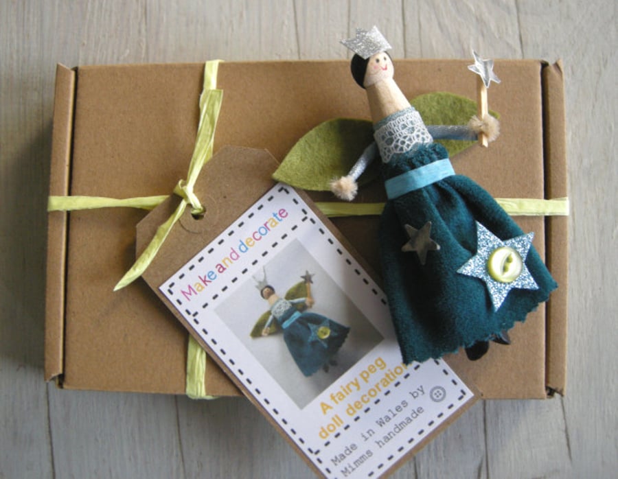 Craft kit Make Chloe the christmas fairy 