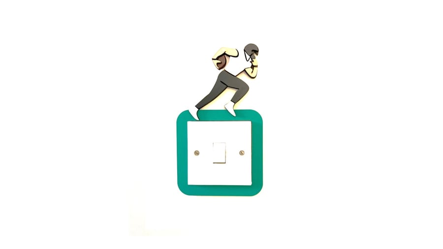 UK light Switch surround - NFL fans, supporters