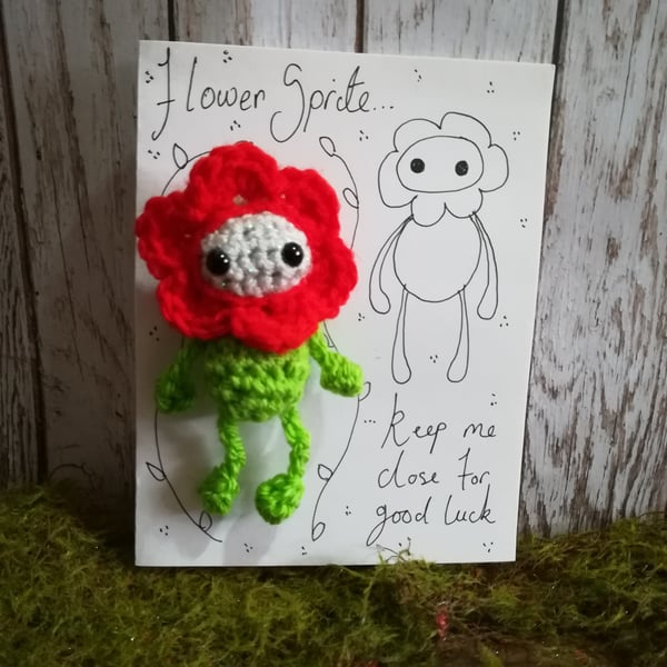 Lucky Crochet Flower Sprite 