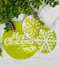 Trio ceramic Christmas decoration - Image 1