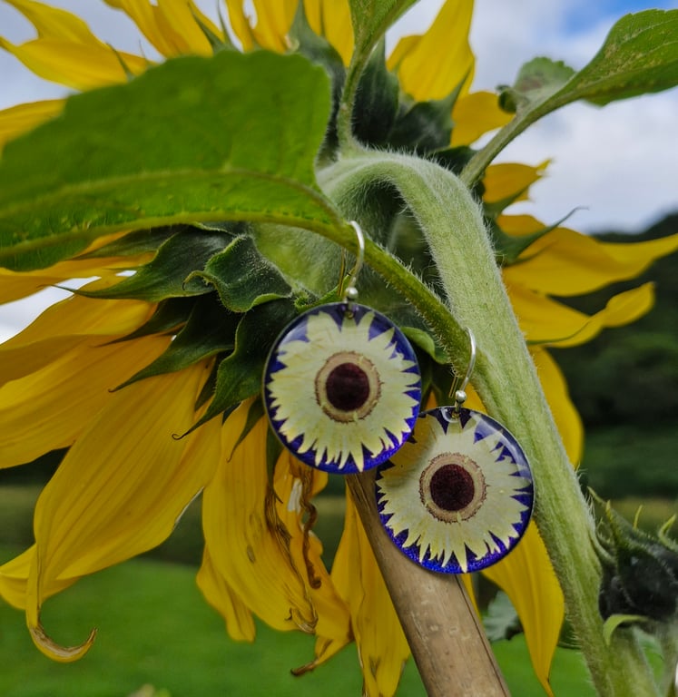 Connor's Sunflower Earrings 
