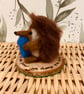 Needlefelted love hoggie - Image 4