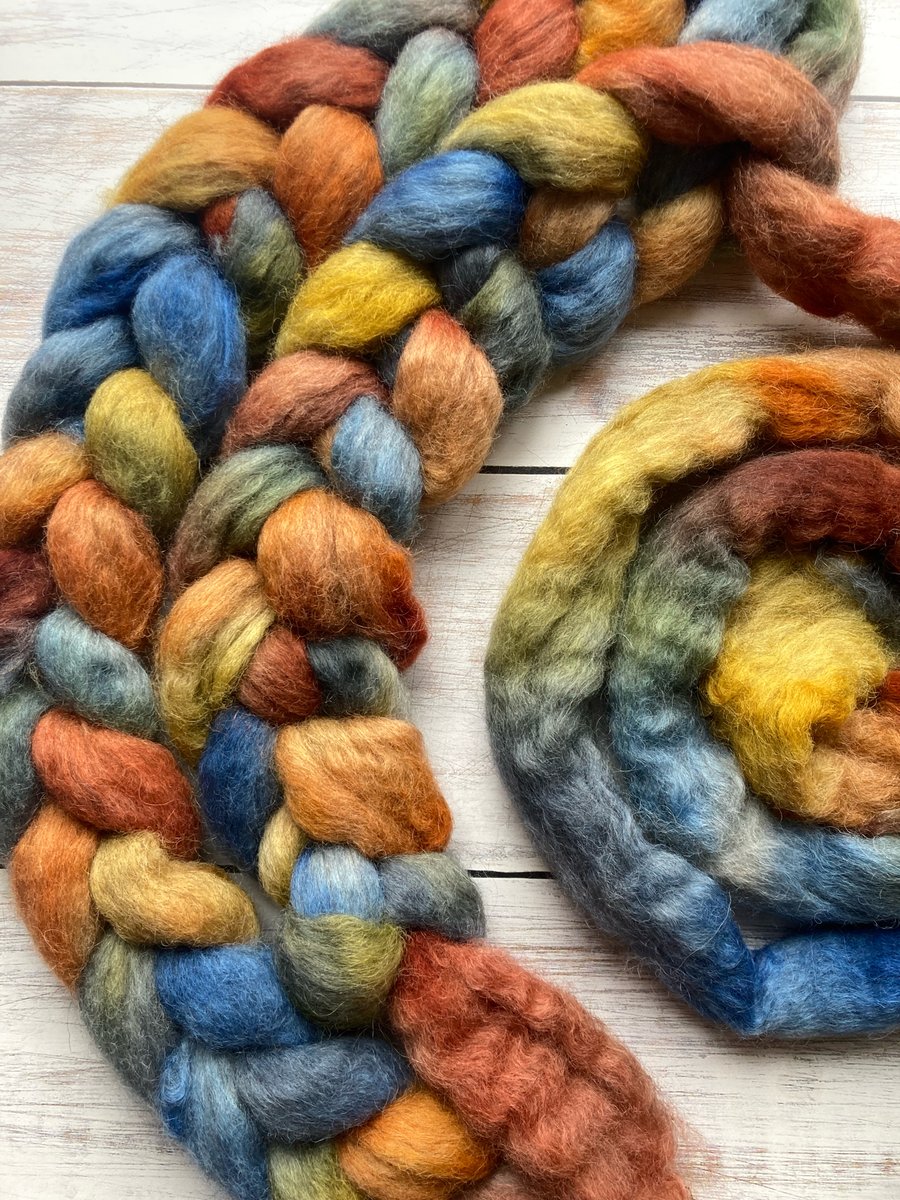 Gotland Spinning fibre 100g Smoky Mountain