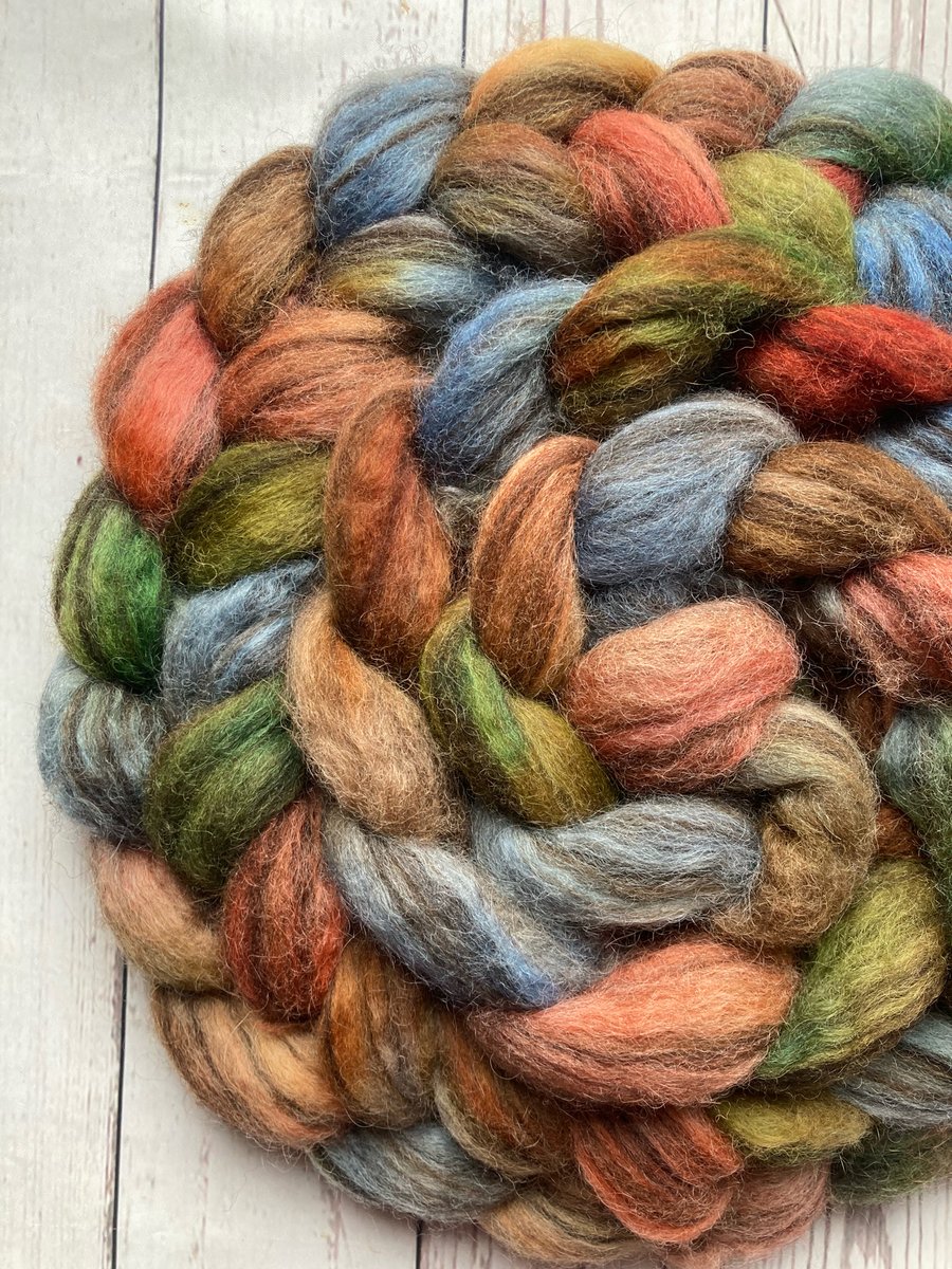 Albion Spinning fibre 100g Campfire tales 