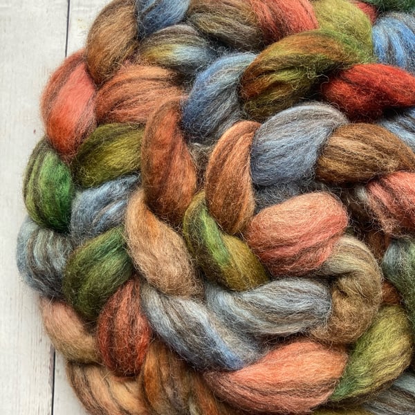 Albion Spinning fibre 100g Campfire tales 