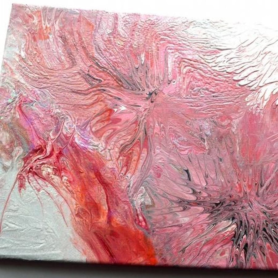 Dragon’s Fury abstract art painting.
