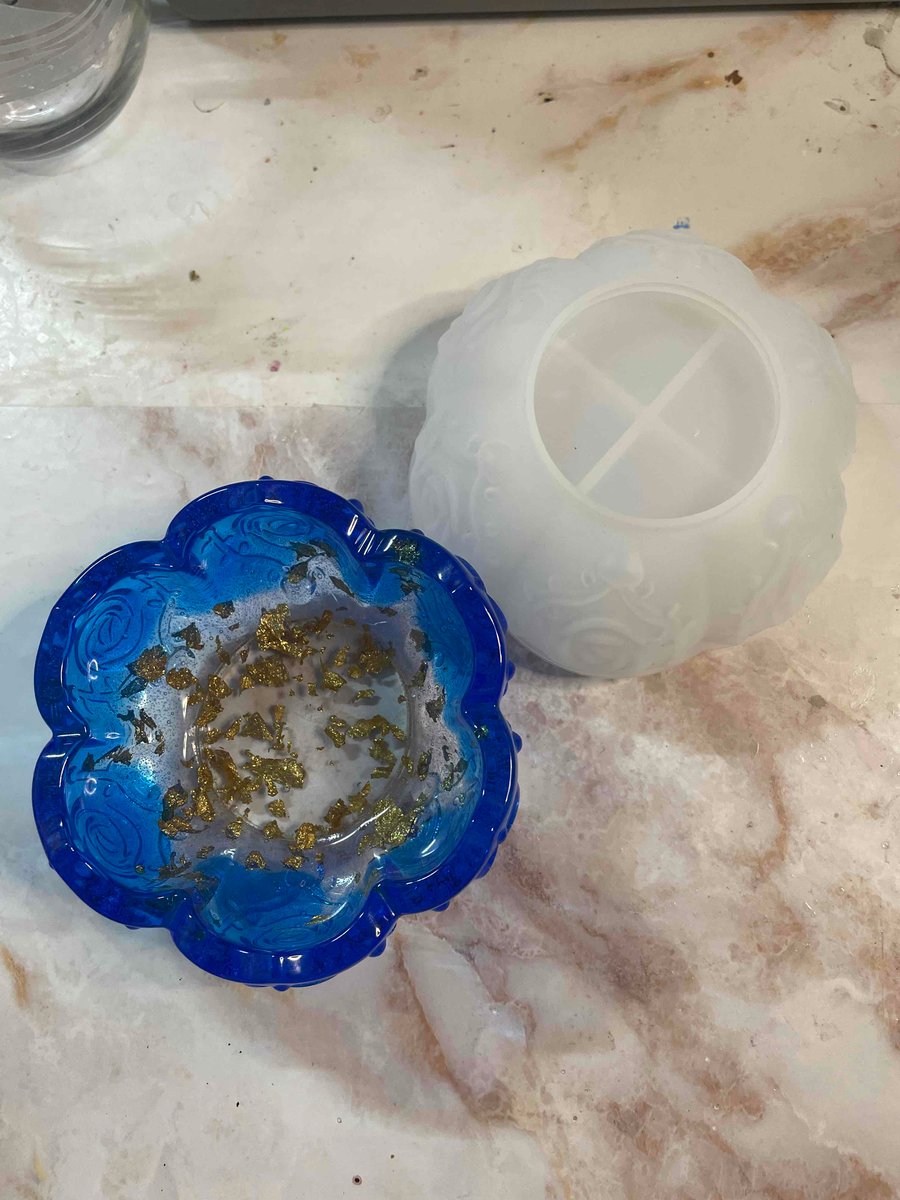 (Customise) Handmade Resin Flower Pot 
