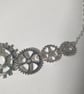 Steampunk Gears Necklace - Image 2