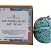 Lavender and Malva Bath Bomb, 5cm Diameter