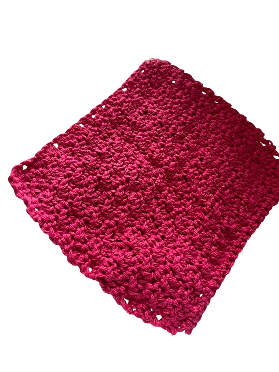 Rose Red (Wash Cloth)