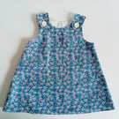 Dress, 12-18 months A line dress, floral print needlecord, pinafore, flowers