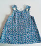 Dress, 12-18 months A line dress, floral print needlecord, pinafore, flowers - Image 1